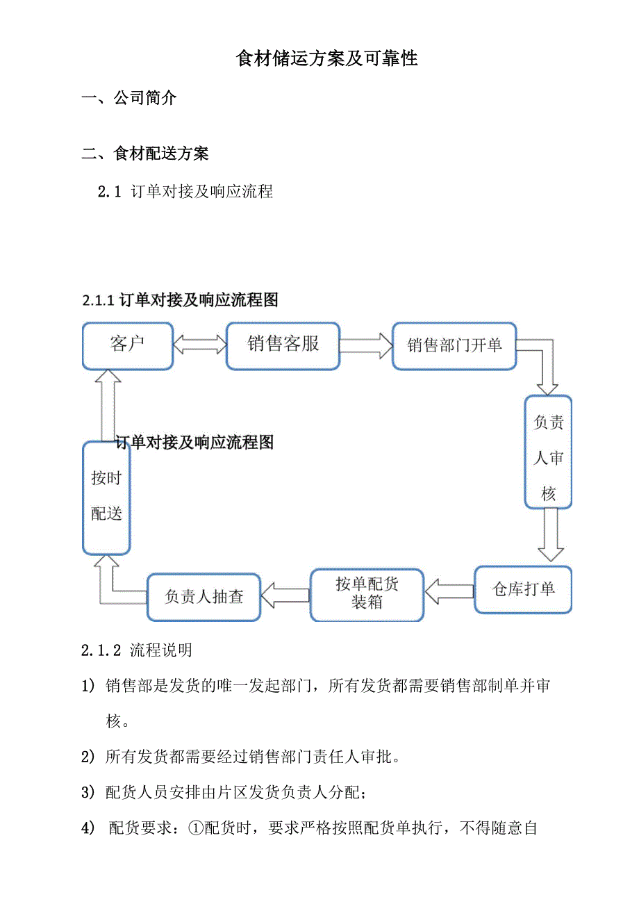 食材储运方案及可靠性_第1页