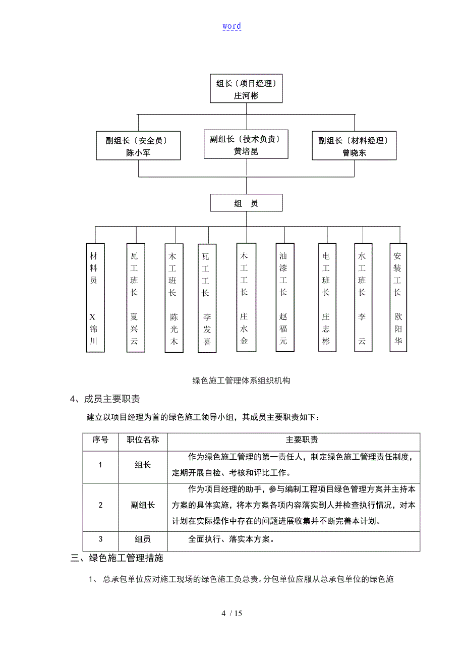 绿色的施工管理方案设计23438_第4页