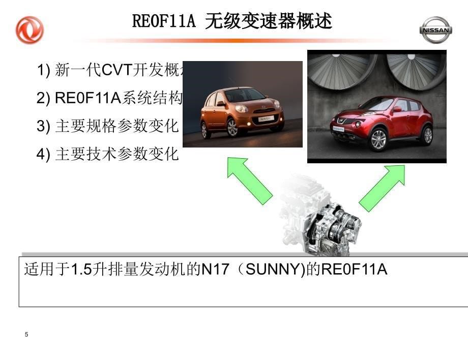 日产新阳光无级变速器CVT技术培训课件_第5页