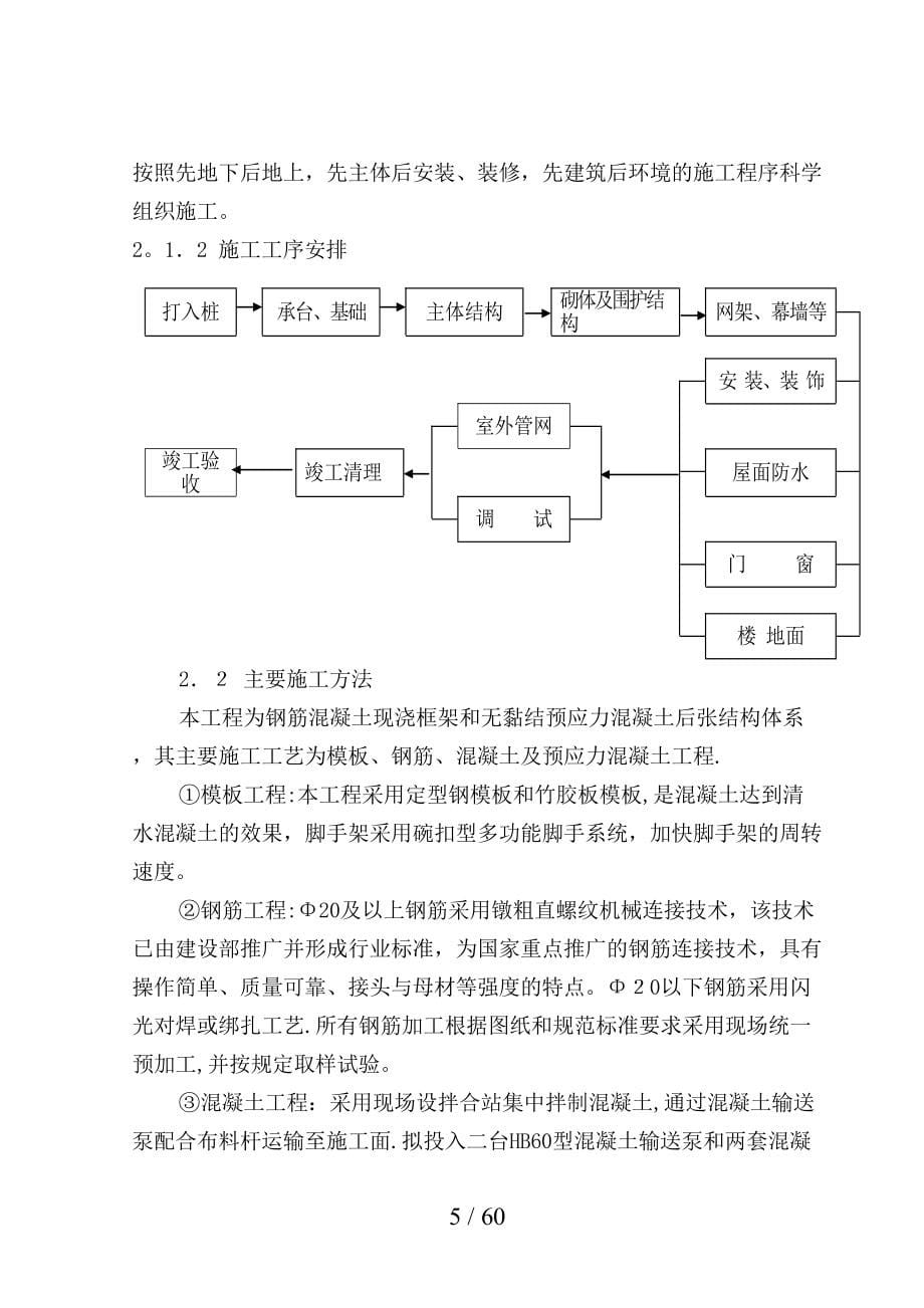 大学图书馆工程施工组织设计_第5页