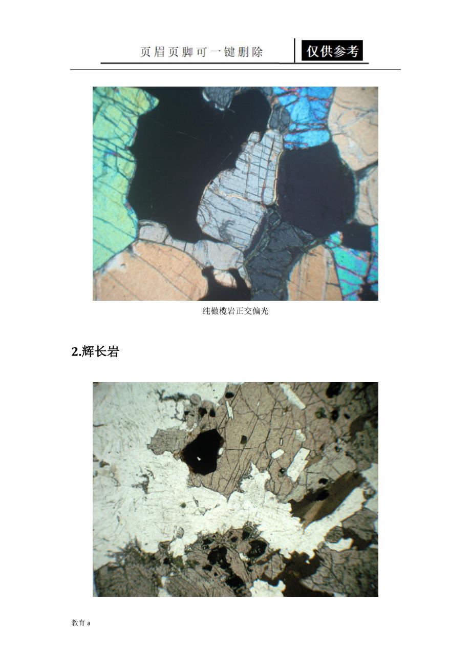 常见岩石偏光显微镜下照片谷风教学_第4页