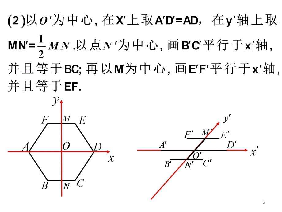 空间几何体的直观图斜二测画法PPT课件_第5页