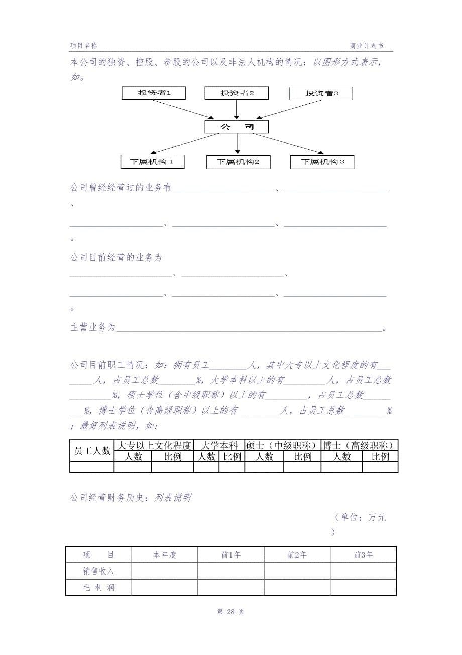 15.&#215;&#215;创业投资公司商业计划书 (2)（天选打工人）.docx_第5页