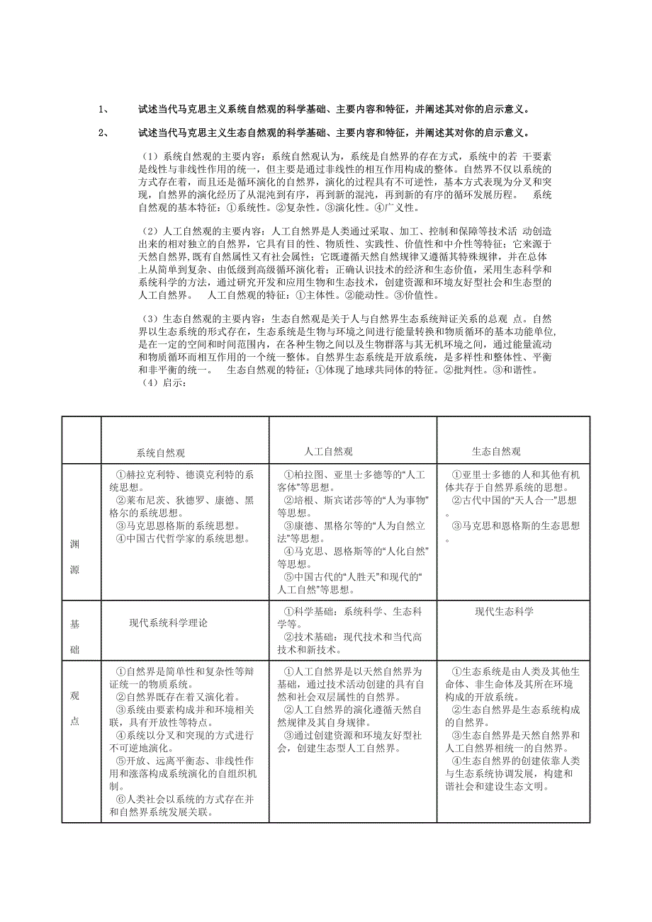 东北大学《自然辩证法》期末复习题.doc_第1页