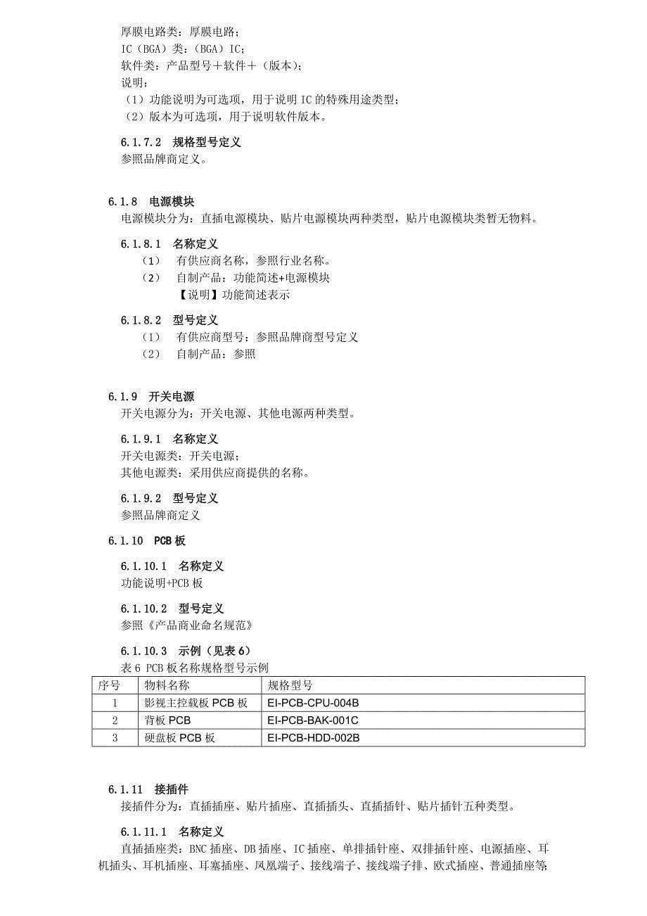 ERP物料名称、型号命名规范_第5页