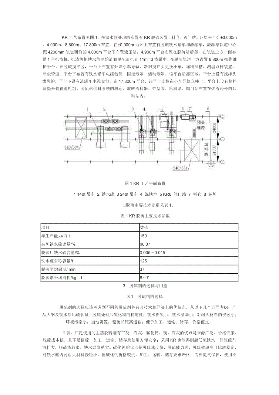 钢厂KR铁水预处理工艺设计_第2页