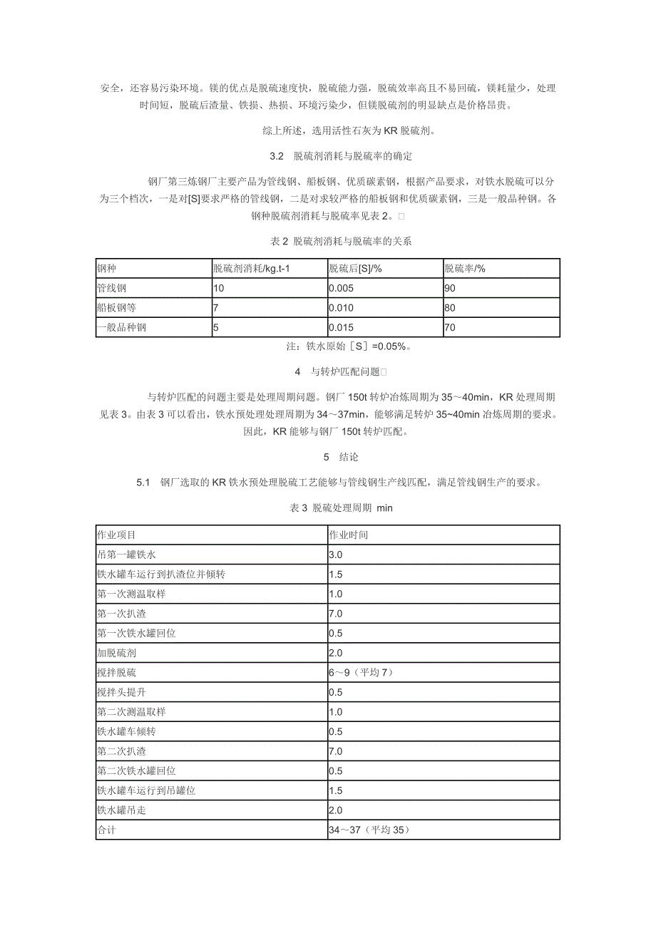 钢厂KR铁水预处理工艺设计_第3页