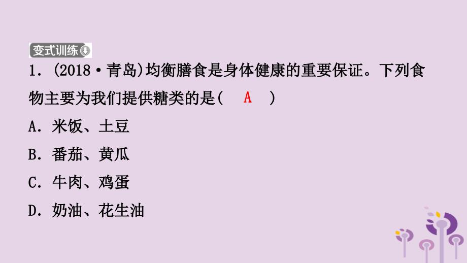 河北省2019年中考化学一轮复习 第十四讲 化学与生活课件_第3页