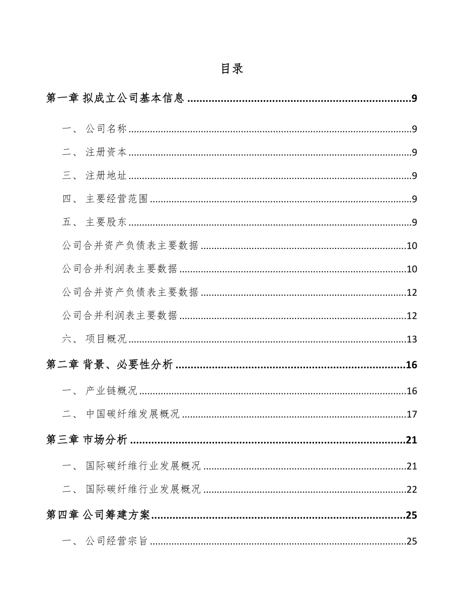 兰州关于成立碳纤维原丝公司可行性报告_第2页