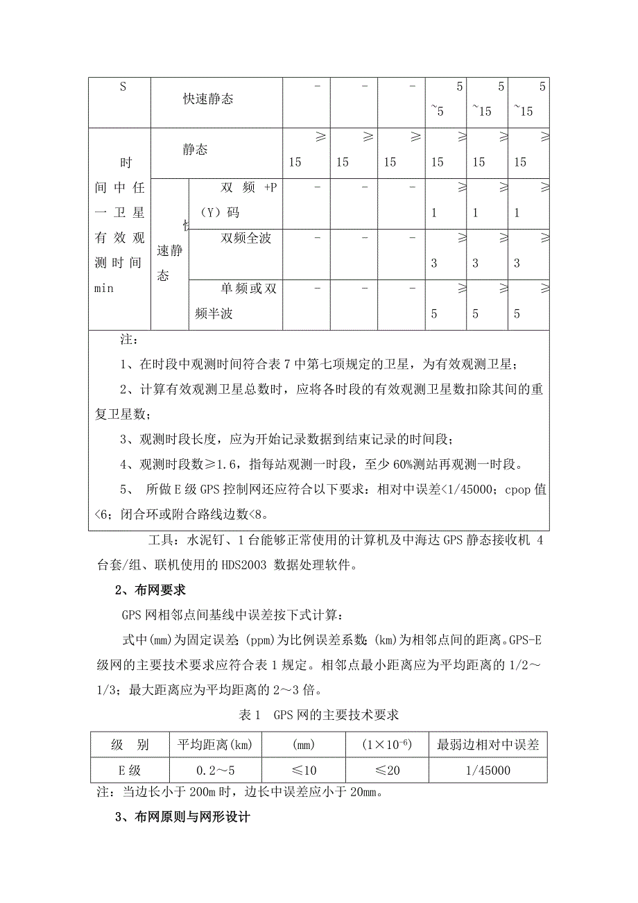 E级GPS测量技术设计书_第4页