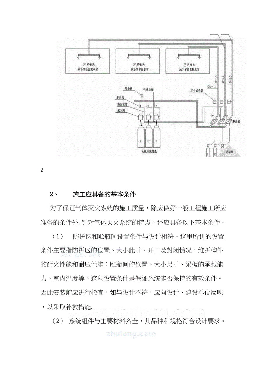 【施工管理】气体灭火的施工方案(DOC 18页)_第2页