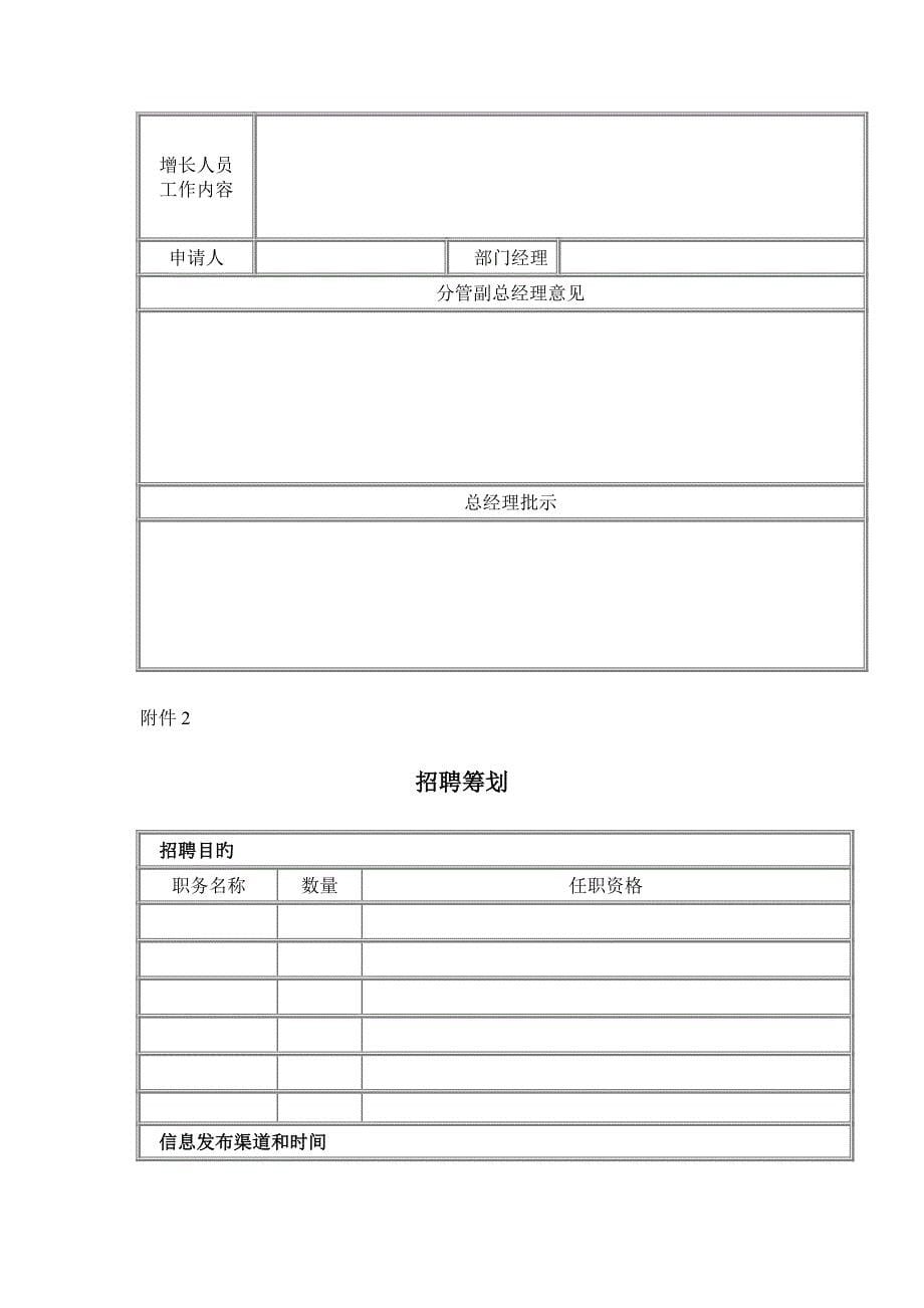 企业员工招聘录用管理统一规定_第5页