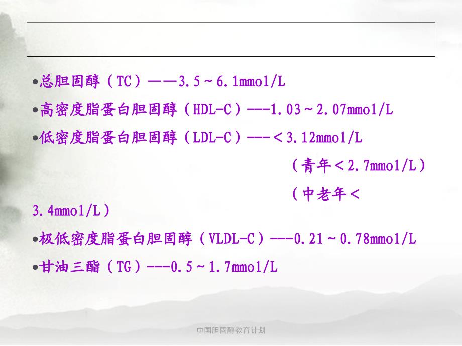 中国胆固醇教育计划课件_第4页