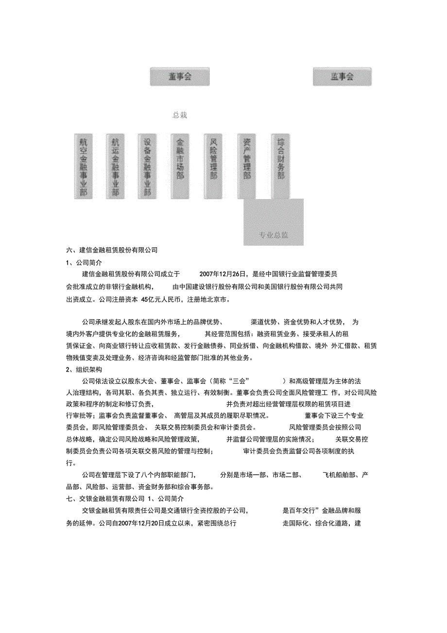 融资租赁公司组织架构_第5页