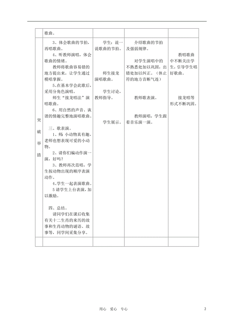 二年级语文上册十二生肖歌一教案西师大版_第2页