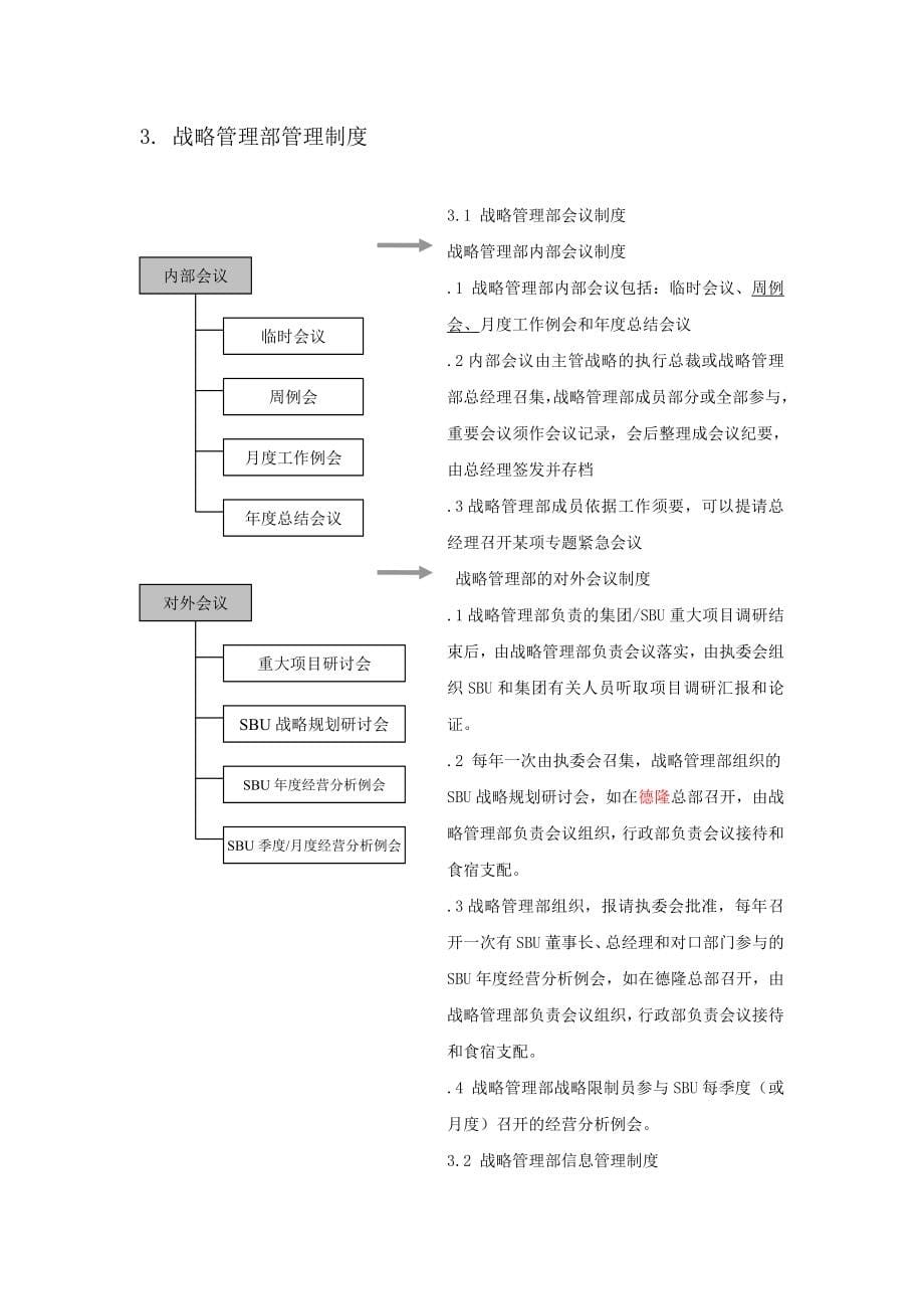 管理资料-战略管理→企业战略管理制度与工作流程_第5页