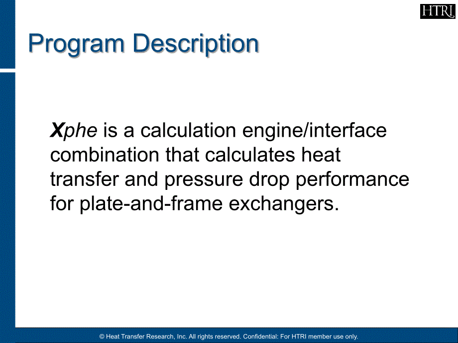 HTRI_成都年会-板式换热器培训班资料_Xph课件_第4页