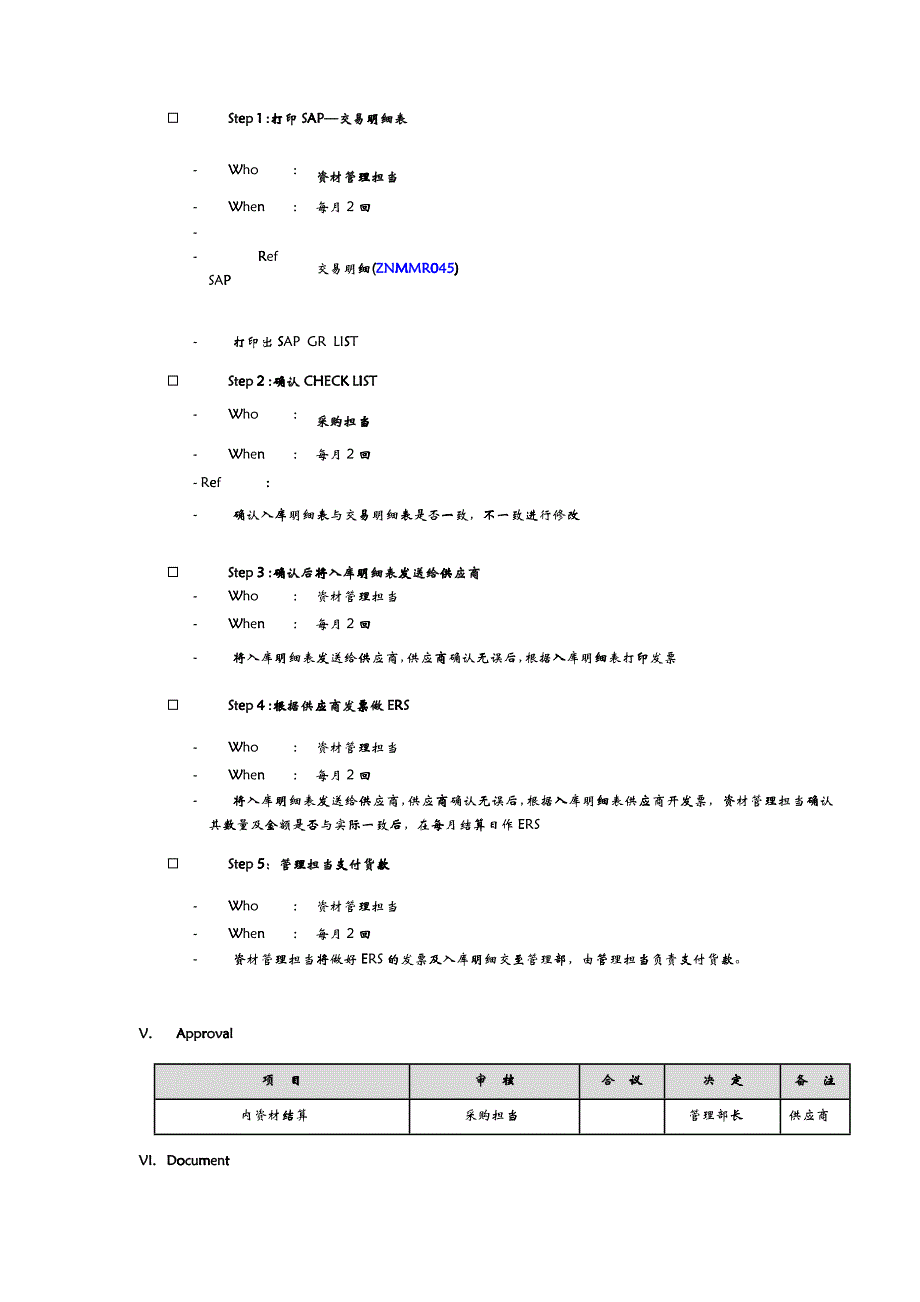 将一定时期内对供应商所交的资材进行单据核对_第3页