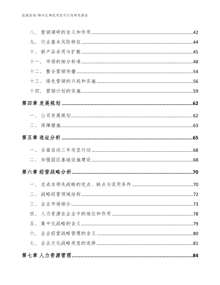 柳州扎啤机项目可行性研究报告_模板_第2页