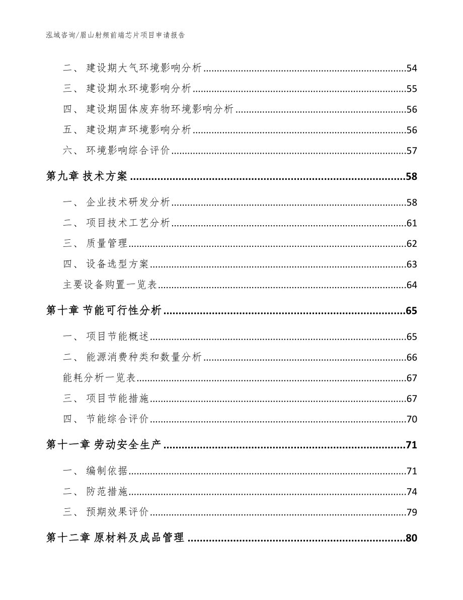 眉山射频前端芯片项目申请报告_第3页