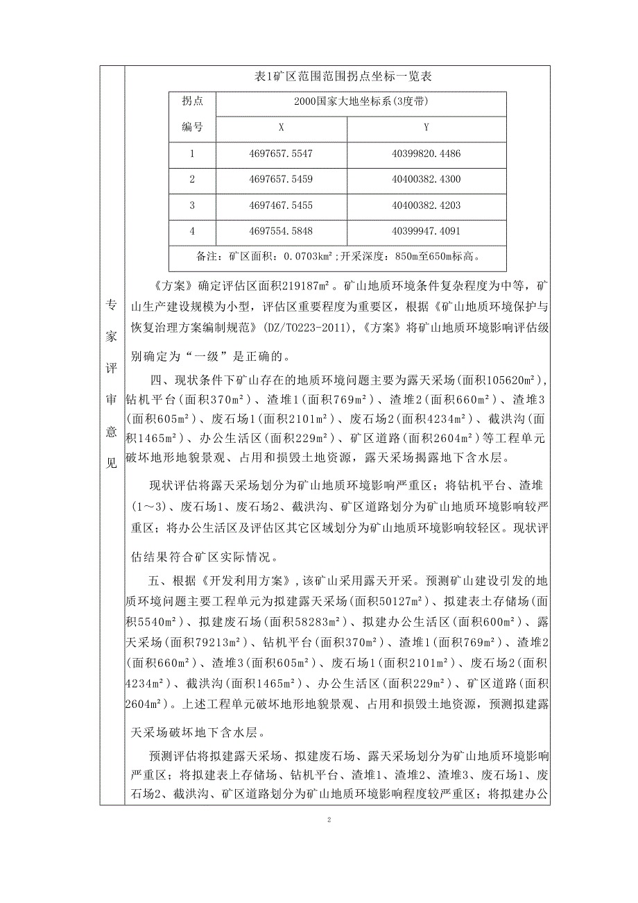 赤峰弘毅富石新材料有限责任公司哈什吐村福山庄膨润土矿矿山地质环境保护与土地复垦方案.docx_第4页