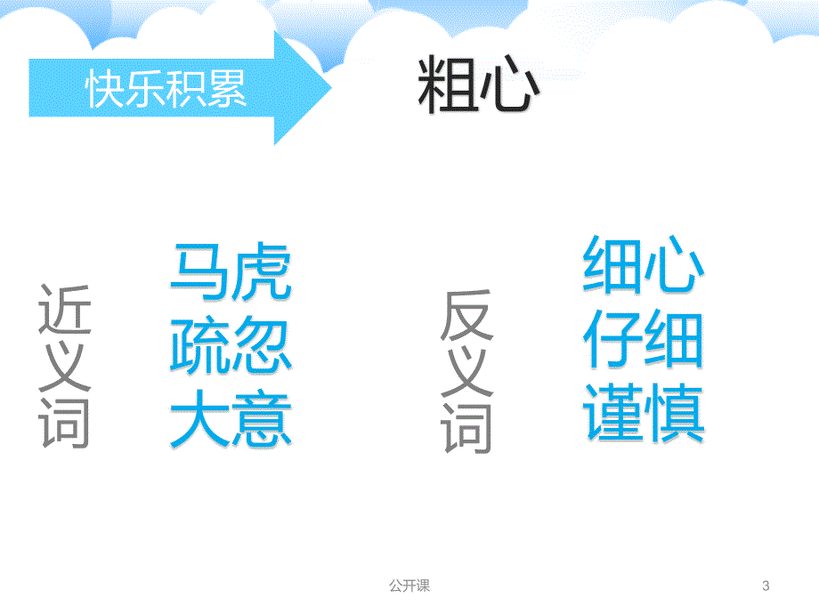 粗心的小猫 教学ppt【上课材料】_第3页