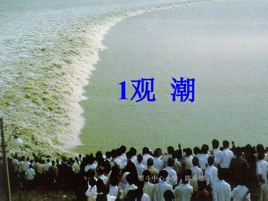 语文人教版四年级上册观潮8_第1页