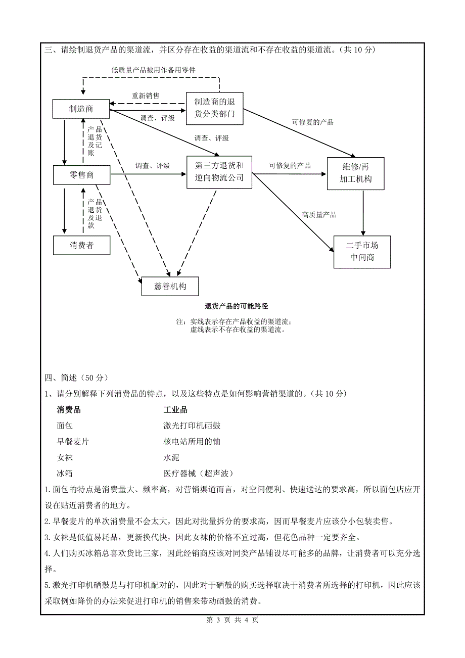 李丽_渠道管理_2012-2013第二学期_期中考试+答案(精品)_第3页