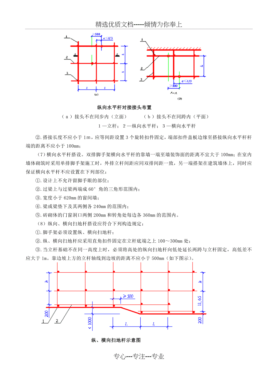 扣件式钢管脚手架搭设中的安全技术_第4页