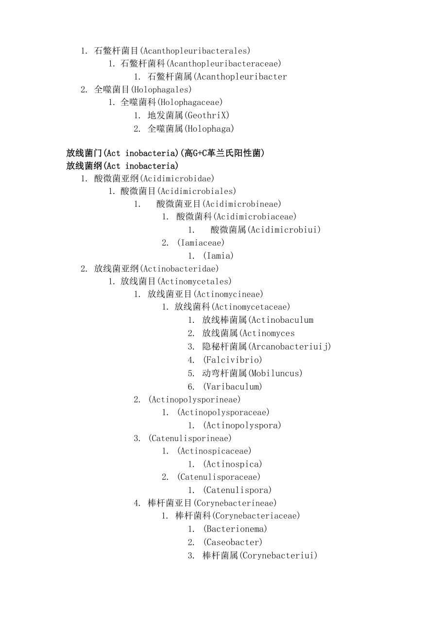 细菌分类表_第3页