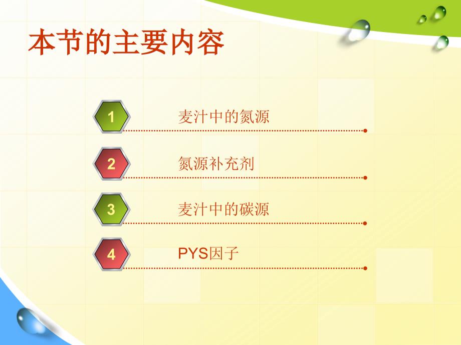 青岛啤酒技能培训第二部分第三节麦汁质量指标及对啤酒发酵的影响_第2页