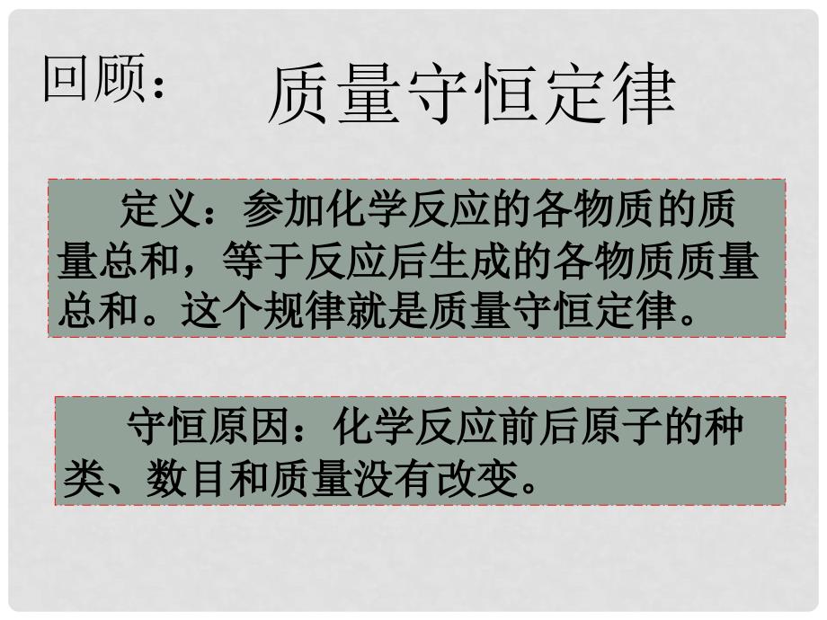 内蒙古巴彦淖尔磴口县诚仁中学九年级化学 第四章《化学方程式（二）》课件 粤教版_第2页