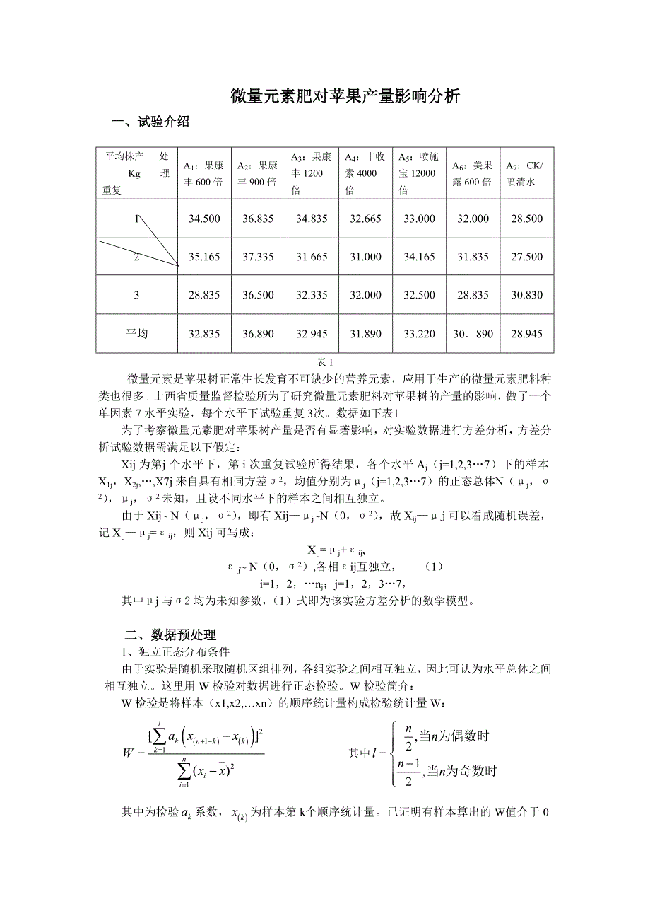 微量元素肥对苹果产量影响分析_第1页