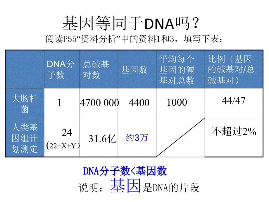 生物必修34基因是有遗传效应的DNA片段PPT课件_第5页