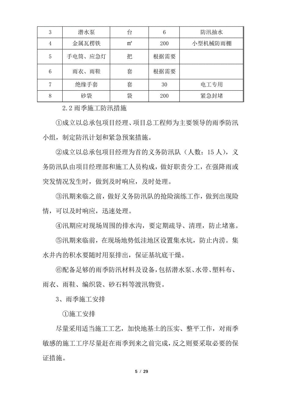 冬季雨季施工方案_1_第5页