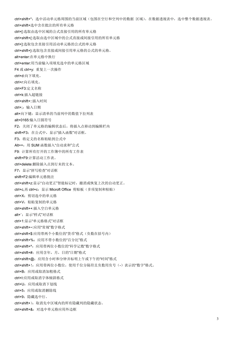 Office常用快捷键.doc_第3页