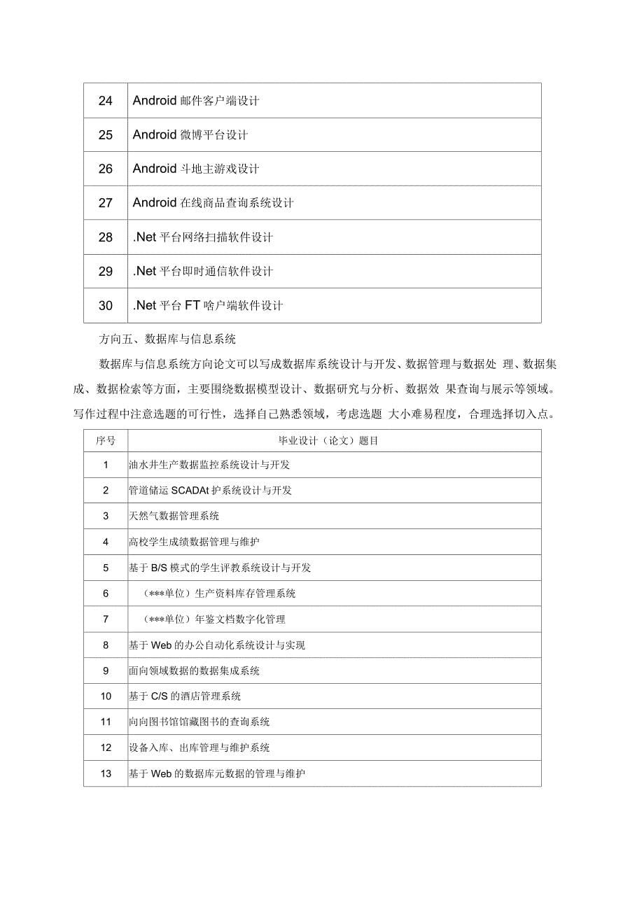 计算机科学与技术专业毕业论文参考选题_第5页