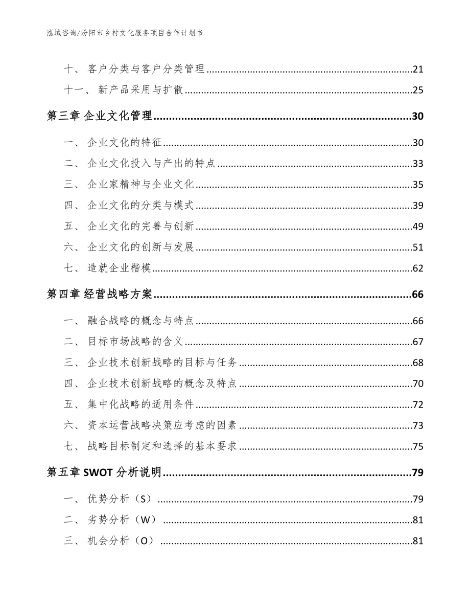 汾阳市乡村文化服务项目合作计划书_范文_第3页