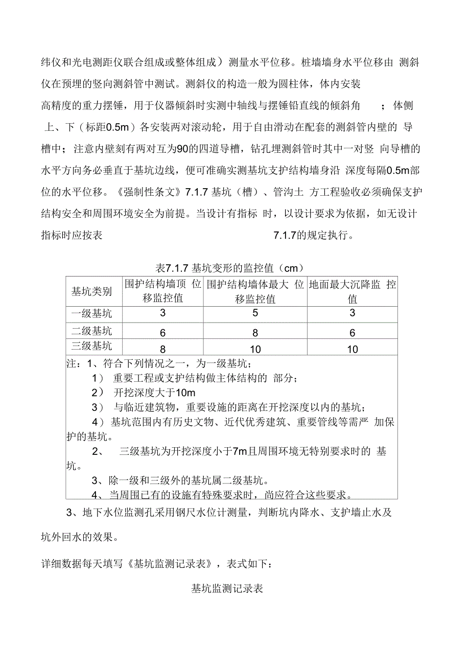 基坑监测监理实施细则_第4页