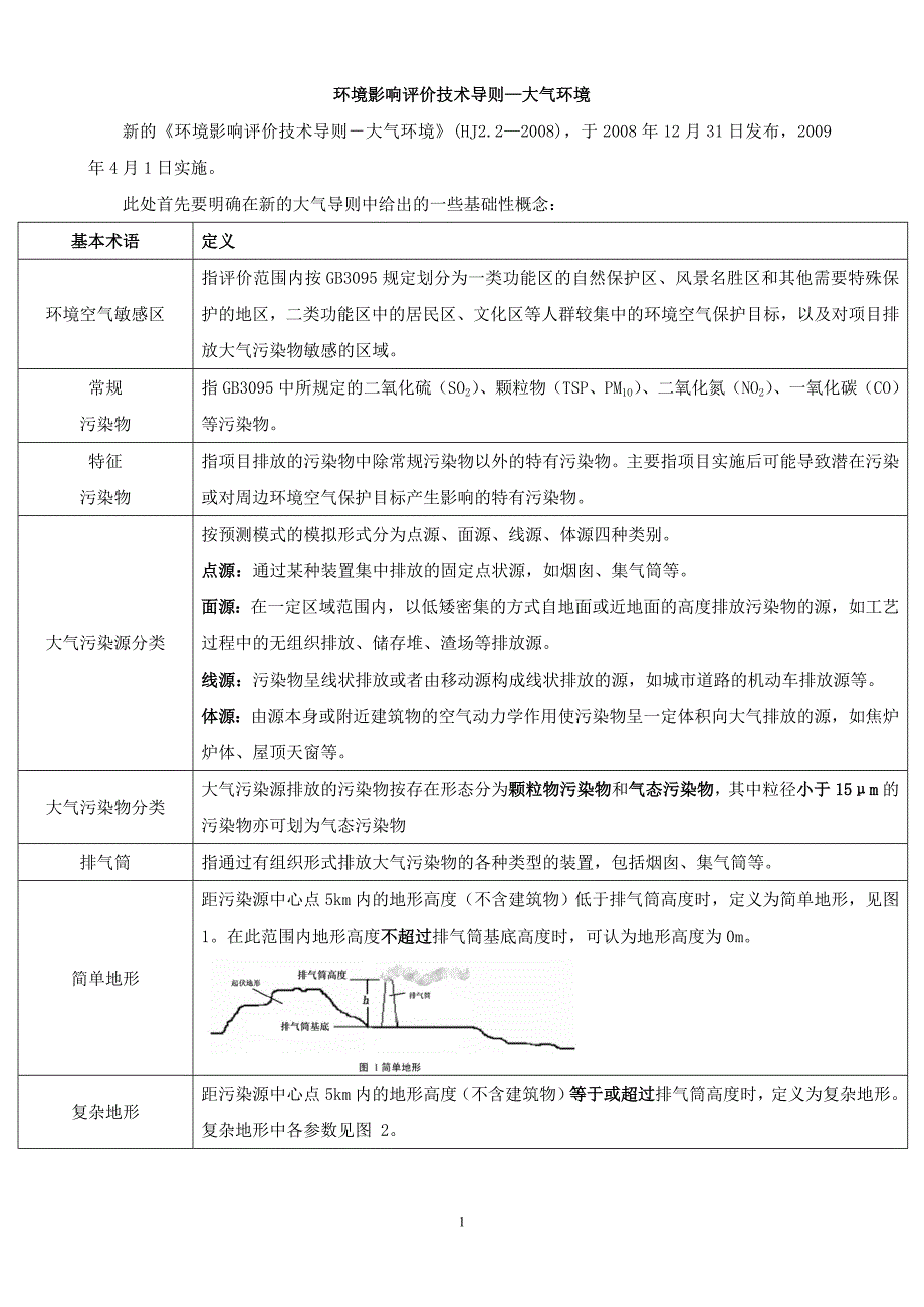 第3讲 环境影响评价技术导则—大气环境.doc_第1页