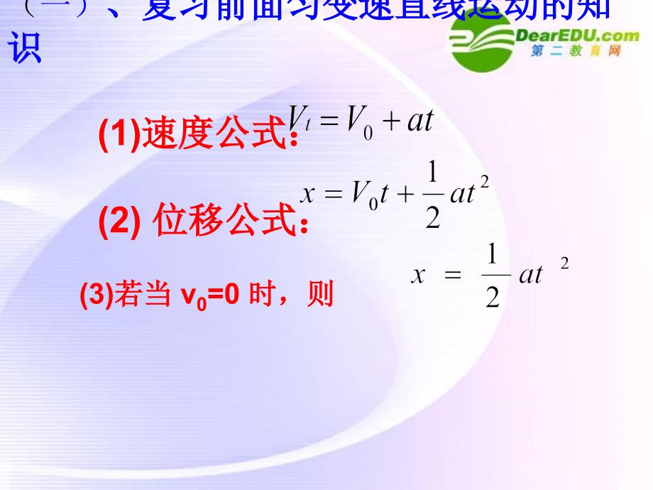 17自由落体运动的研究课件必修1_第2页