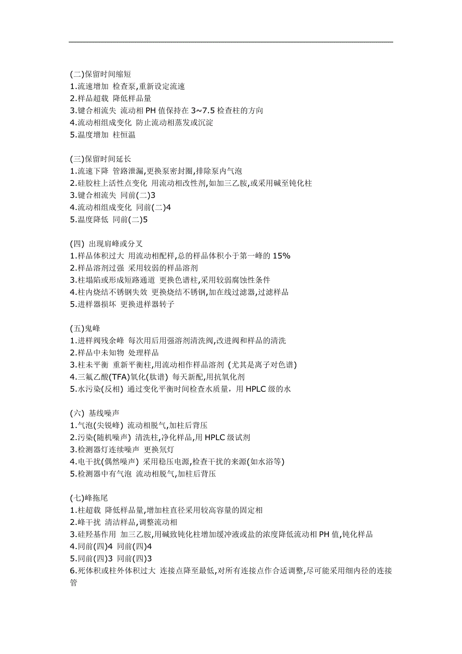 色谱故障维修维护汇总_第4页