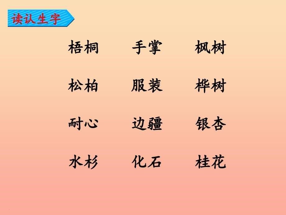 二年级语文上册识字2树之歌课件3新人教版_第5页