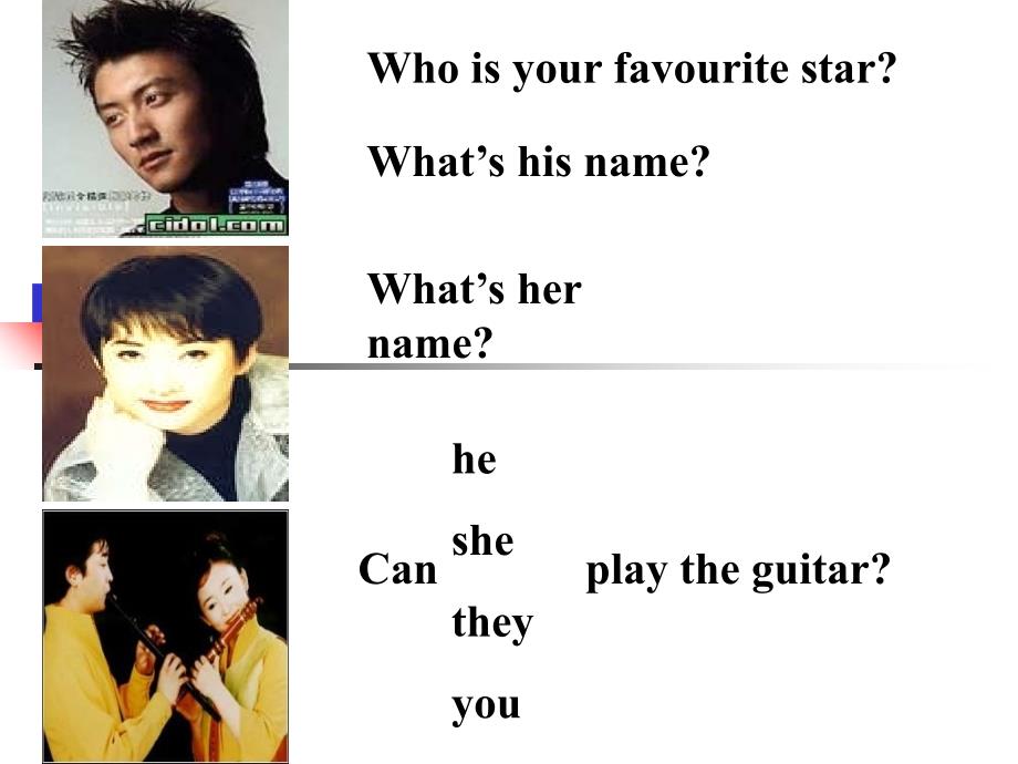 [八年级英语]浙江省诸暨市暨阳初中七年级上册英语《Unit10Can you play the guitar？》课件一_第3页