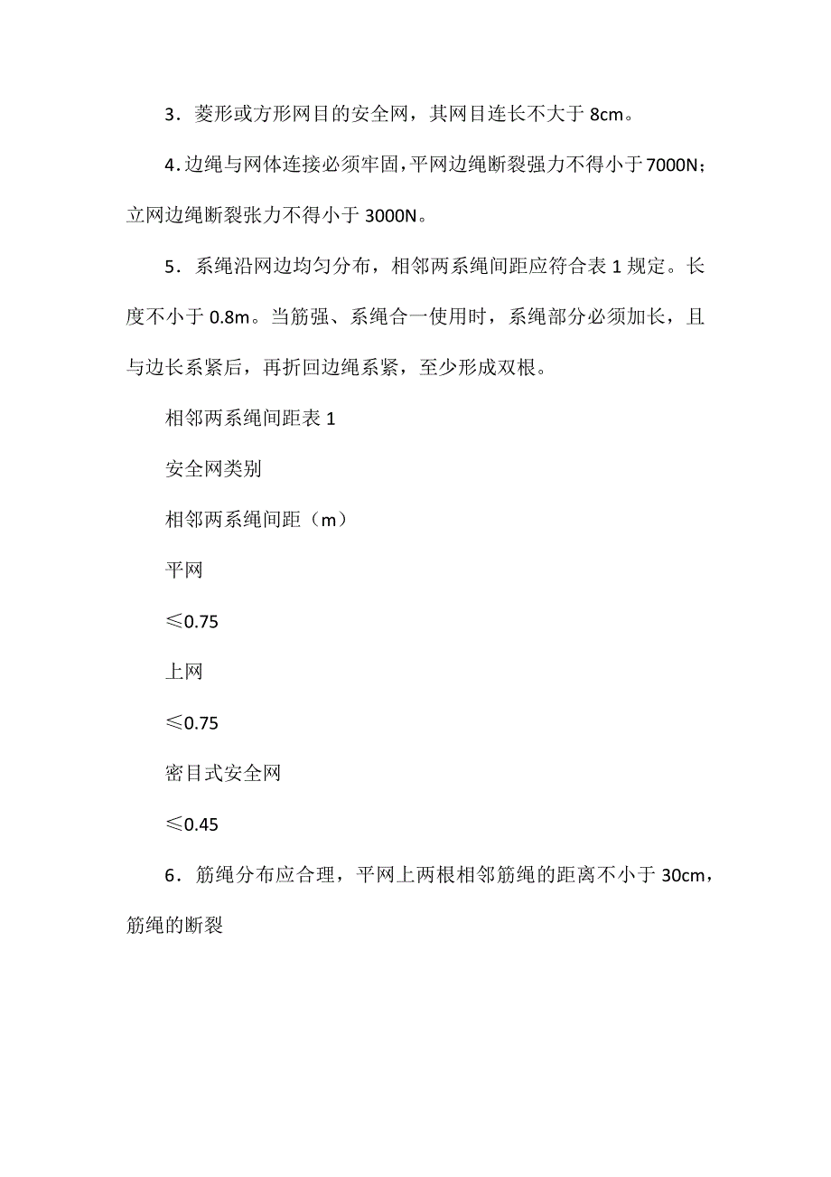 建筑施工现场如何选用安全网_第3页