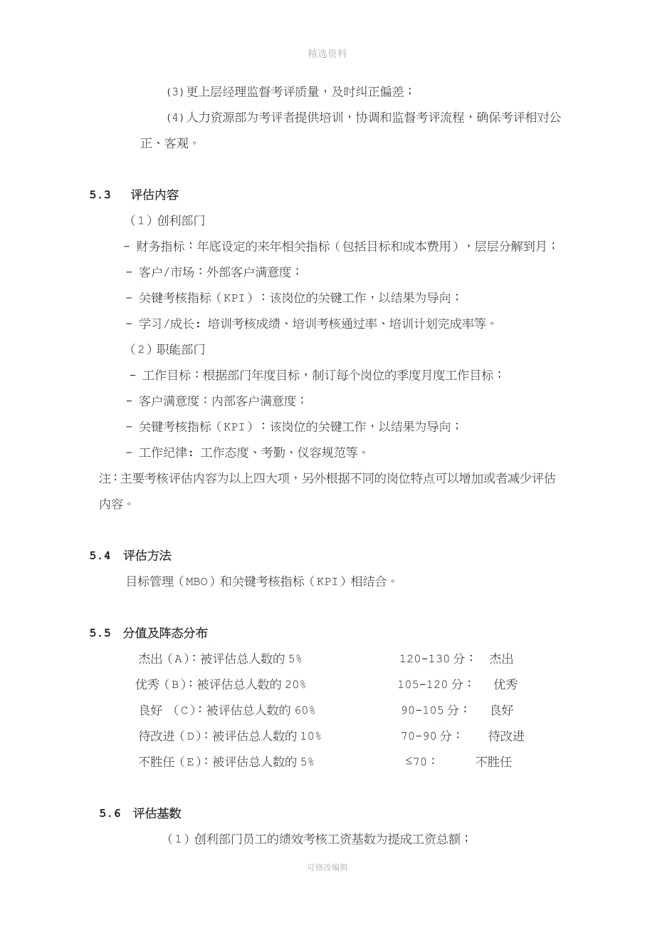 某汽车s店员工绩效考核管理制度.doc_第3页