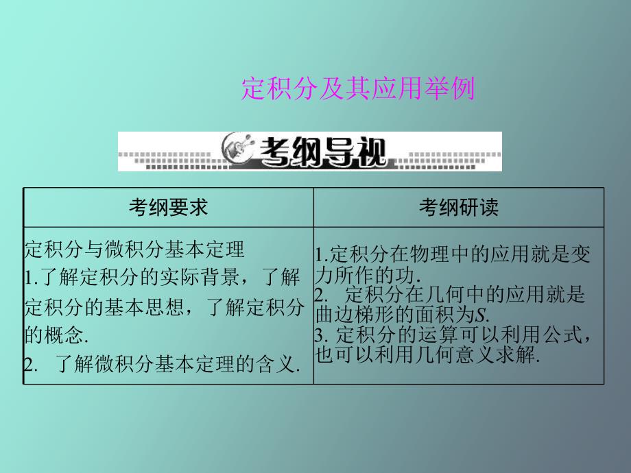 定积分及其应用举例_第1页