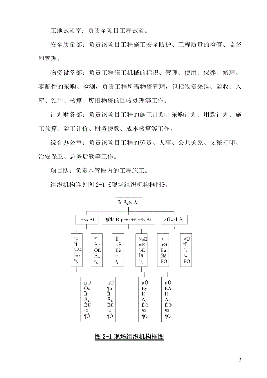 津汕路基施工组织设计(开工报告)_第3页