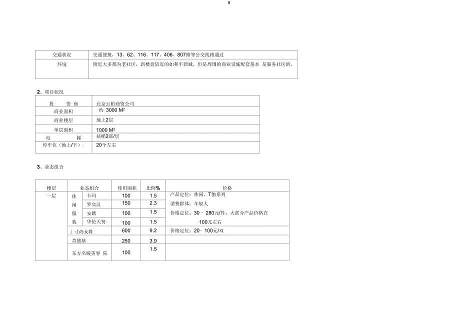 北京三利商业地产分析报告_第5页