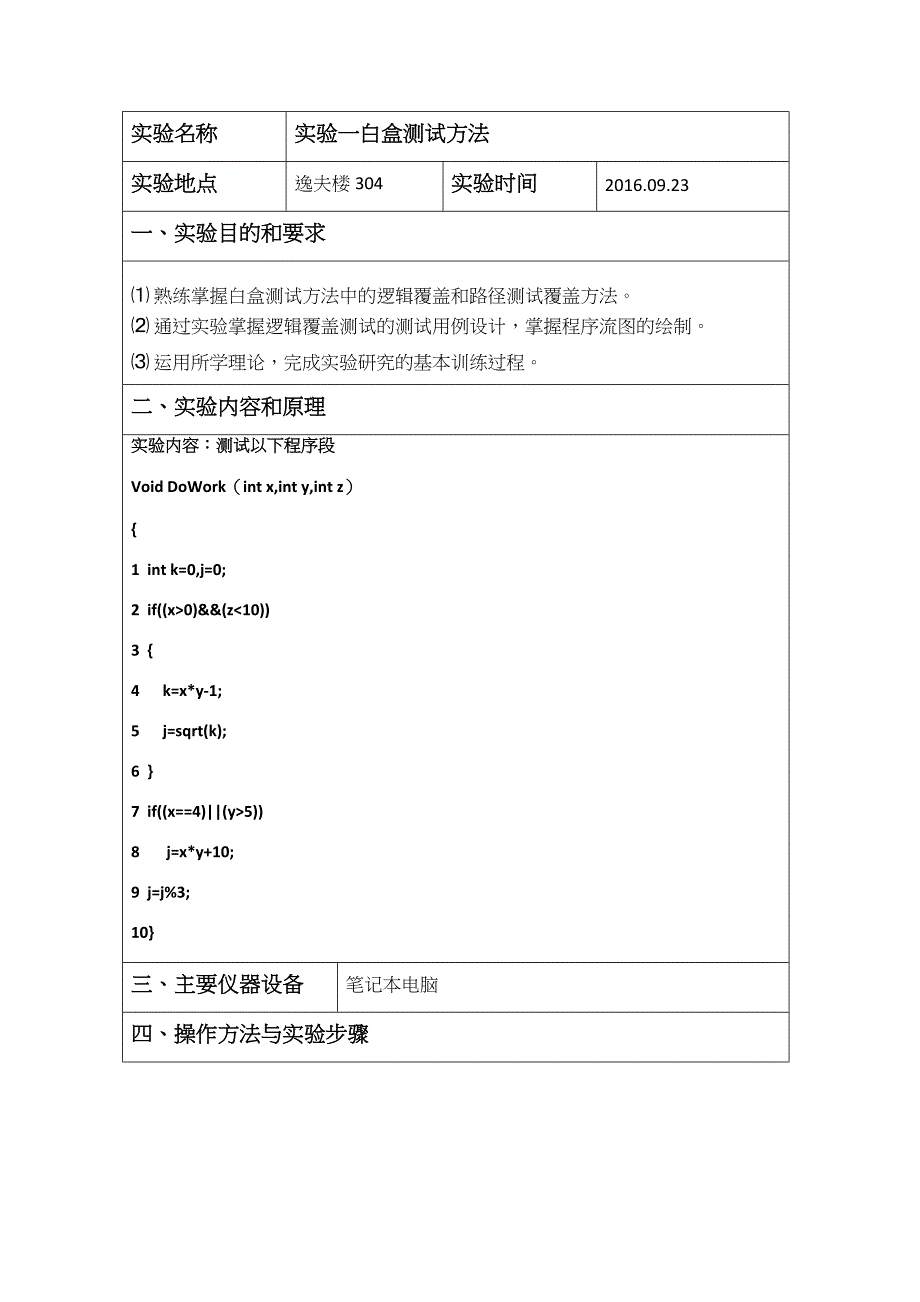 太原理工大学软件测试实验报告_第3页